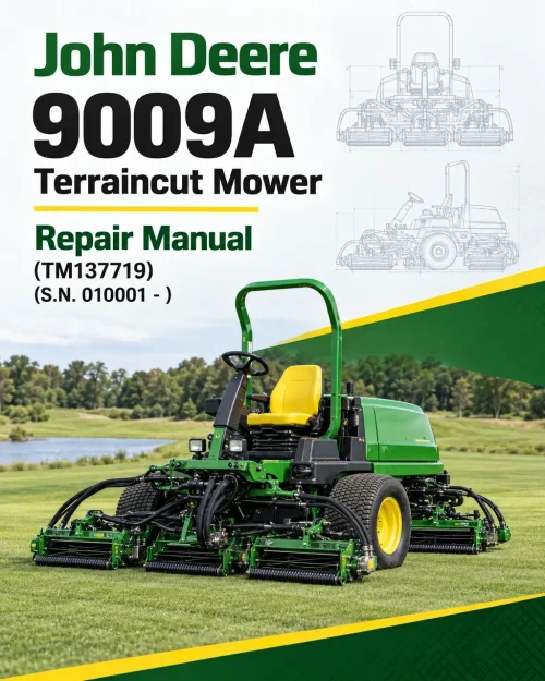 John Deere 9009A Terraincut Mower Repair Manual (TM137719) (S.N. 010001 - ) John Deere 9009A Terraincut Mower Repair Manual (TM137719) (S.N. 010001 - )