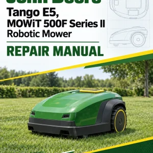 John Deere Tango E5, MOWiT 500F Series II Robotic Mower Repair Manual (TM138919)