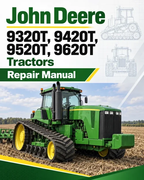 John Deere 9320T, 9420T, 9520T, 9620T Tractors Repair Manual