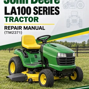 John Deere LA100 Series Tractor Repair Manual (TM2371)