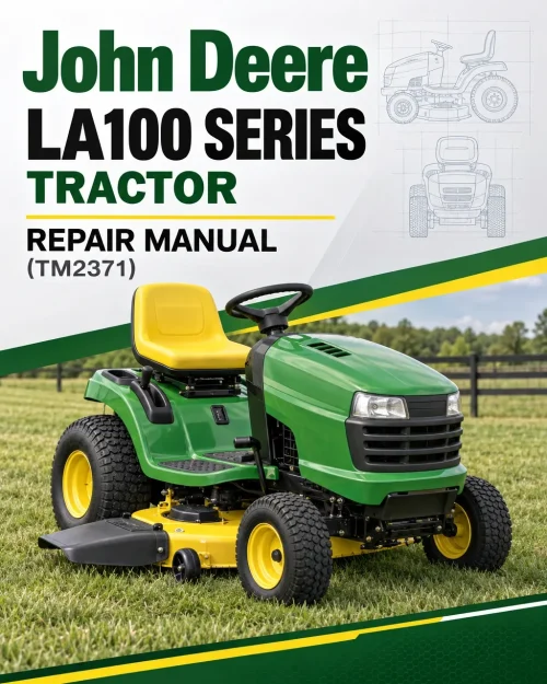 John Deere LA100 Series Tractor Repair Manual (TM2371)
