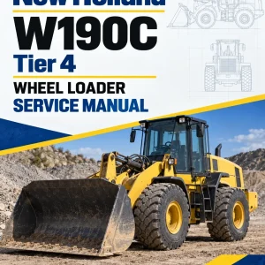 New Holland W190C Tier 4 Wheel Loader Service Manual New Holland W190C Tier 4 Wheel Loader Service Manual