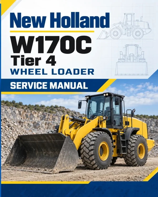 New Holland W170C Tier 4 Wheel Loader Service Manual New Holland W170C Tier 4 Wheel Loader Service Manual