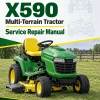 John Deere X590 Multi-Terrain Tractor Service Repair Manual John Deere X590 Multi-Terrain Tractor Service Repair Manual