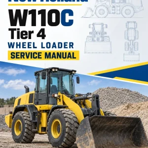 New Holland W110C Tier 4 Wheel Loader Service Manual