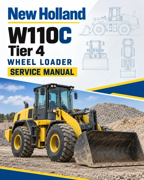 New Holland W110C Tier 4 Wheel Loader Service Manual New Holland W110C Tier 4 Wheel Loader Service Manual