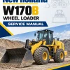 New Holland W170B Wheel Loader Service Manual New Holland W170B Wheel Loader Service Manual