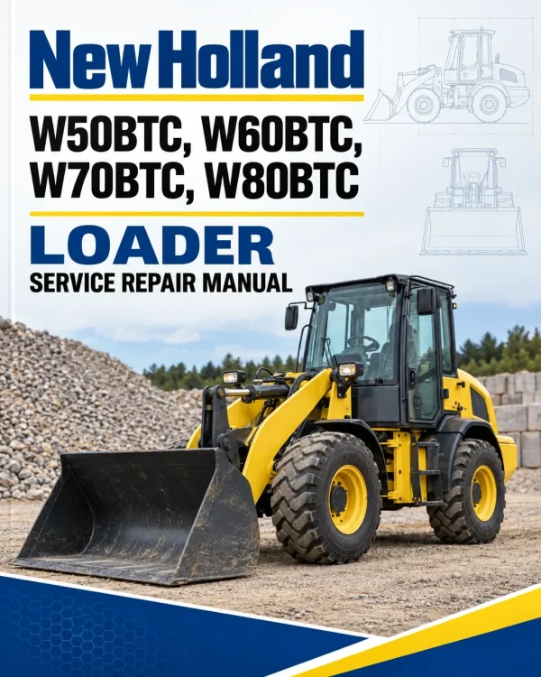 New Holland W50BTC, W60BTC, W70BTC, W80BTC Tier 3 Loader Manual New Holland W50BTC, W60BTC, W70BTC, W80BTC Tier 3 Loader Manual