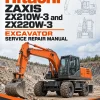 Hitachi ZAXIS ZX210W-3 and ZX220W-3 Excavator Service Repair Manual Hitachi ZAXIS ZX210W-3 and ZX220W-3 Excavator Service Repair Manual