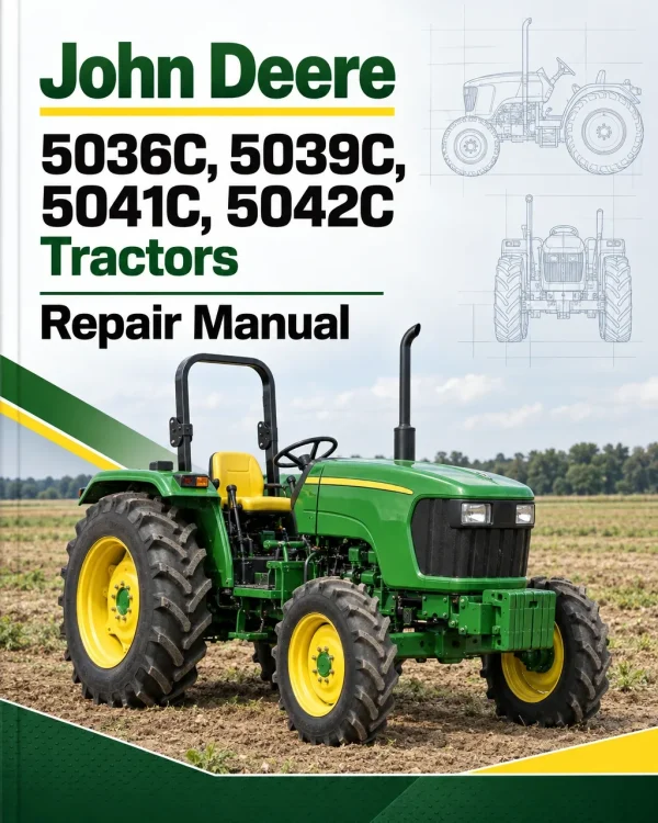 John Deere 5036C, 5039C, 5041C, 5042C Tractors Repair Manual
