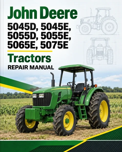 John Deere 5045D, 5045E, 5055D, 5055E, 5065E, 5075E Tractors Repair Manual