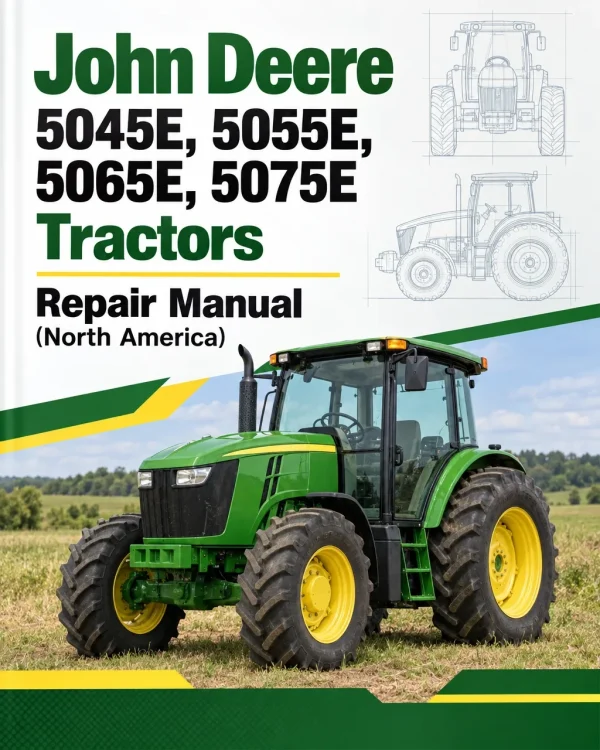 John Deere 5045E, 5055E, 5065E, 5075E Tractors Repair Manual (North America) John Deere 5045E, 5055E, 5065E, 5075E Tractors Repair Manual (North America)