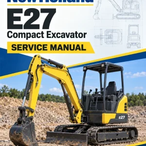 New Holland E27 Compact Excavator Service Manual