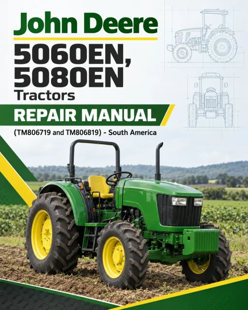 John Deere 5060EN, 5080EN Tractors Repair Manual (TM806719 and TM806819) - South America) John Deere 5060EN, 5080EN Tractors Repair Manual (TM806719 and TM806819) - South America)