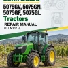 John Deere 5075GV, 5075GN, 5075GF, 5075GL Tractors Repair Manual (EU, MY17 -) John Deere 5075GV, 5075GN, 5075GF, 5075GL Tractors Repair Manual (EU, MY17 -)