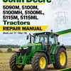 John Deere 5090M, 5100M, 5100MH, 5100ML, 5115M, 5115ML Tractors Repair Manual (Built Jul 17 - Mar 18)
