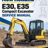 New Holland E30, E35 Compact Excavator Service Manual