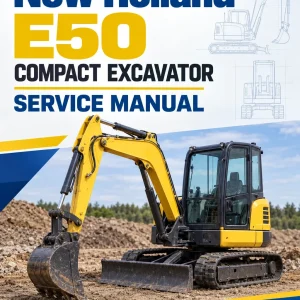 New Holland E50 Compact Excavator Service Manual New Holland E50 Compact Excavator Service Manual