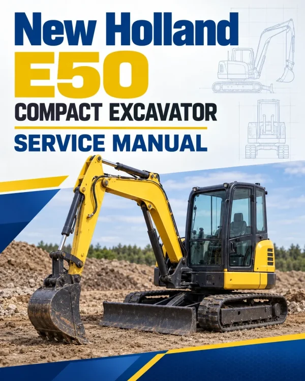 New Holland E50 Compact Excavator Service Manual New Holland E50 Compact Excavator Service Manual