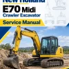 New Holland E70 Midi Crawler Excavator Service Manual New Holland E70 Midi Crawler Excavator Service Manual