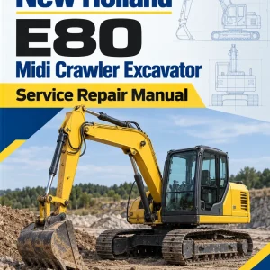 New Holland E80 Midi Crawler Excavator Service Manual New Holland E80 Midi Crawler Excavator Service Manual