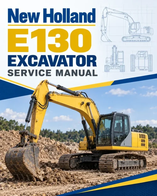 New Holland E130 Excavator Service Manual New Holland E130 Excavator Service Manual