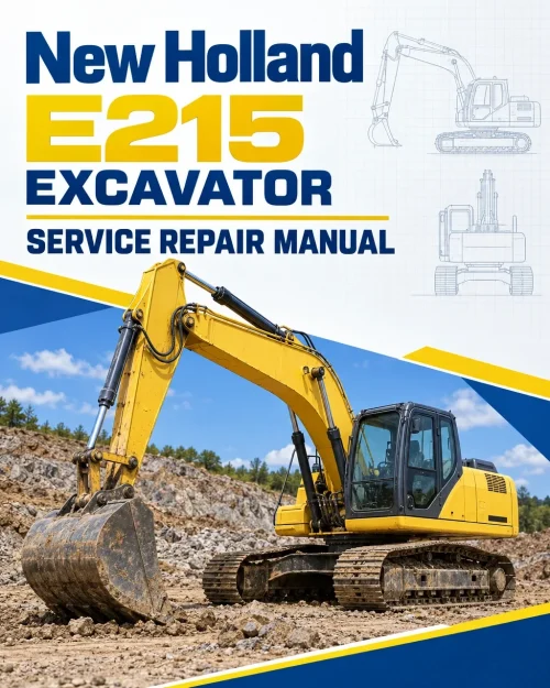 New Holland E215 Excavator Service Manual New Holland E215 Excavator Service Manual