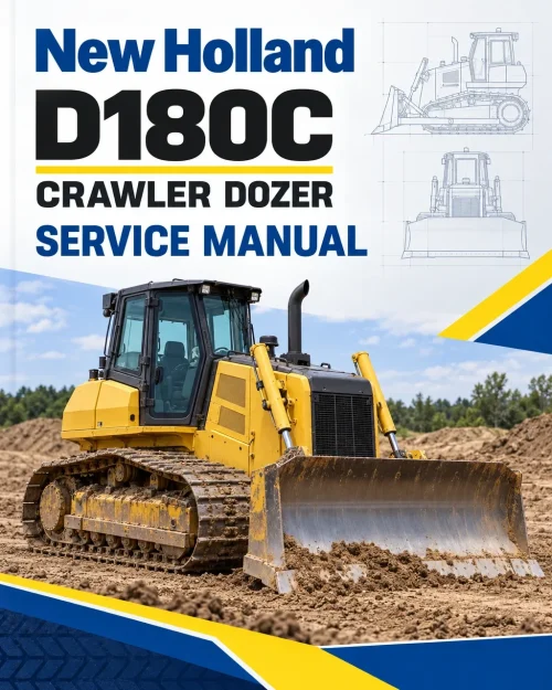 New Holland D180C Crawler Dozer Service Manual