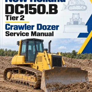 New Holland DC150.B Tier 2 Crawler Dozer Service Manual