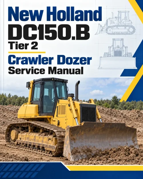 New Holland DC150.B Tier 2 Crawler Dozer Service Manual