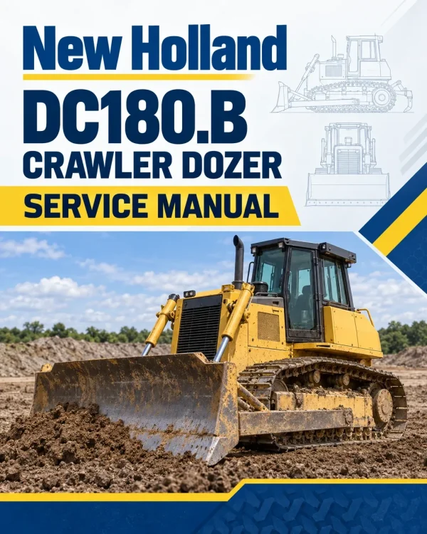 New Holland DC180.B Crawler Dozer Service Manual New Holland DC180.B Crawler Dozer Service Manual