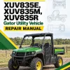 John Deere XUV835E, XUV835M, XUV835R Gator Utility Vehicle Repair Manual John Deere XUV835E, XUV835M, XUV835R Gator Utility Vehicle Repair Manual