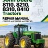 John Deere 8110, 8210, 8310, 8410 Tractors Repair Manual (TM1575 and TM1796 and TM1797)