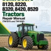 John Deere 8120, 8220, 8320, 8420, 8520 Tractors Repair Manual (TM1970 and TM1980) John Deere 8120, 8220, 8320, 8420, 8520 Tractors Repair Manual (TM1970 and TM1980)