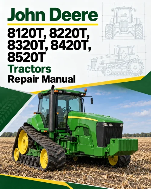 John Deere 8120T, 8220T, 8320T, 8420T, 8520T Tractors Repair Manual John Deere 8120T, 8220T, 8320T, 8420T, 8520T Tractors Repair Manual