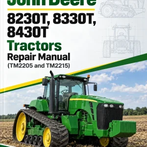 John Deere 8230T, 8330T, 8430T Tractors Repair Manual (TM2205 and TM2215)