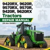John Deere 9420RX, 9620R, 9570RX, 9570R, 9420R, 9620RX Tractors Repair Manual (SN after 804000-)
