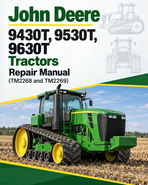 John Deere 9430T, 9530T, 9630T Tractors Repair Manual (TM2268 and TM2269) John Deere 9430T, 9530T, 9630T Tractors Repair Manual (TM2268 and TM2269)
