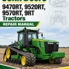 John Deere 9470RT, 9520RT, 9570RT, 9RT Tractors Repair Manual