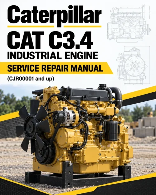 Caterpillar CAT C3.4 Industrial Engine Service Repair Manual (CJR00001 and up) Caterpillar CAT C3.4 Industrial Engine Service Repair Manual (CJR00001 and up)