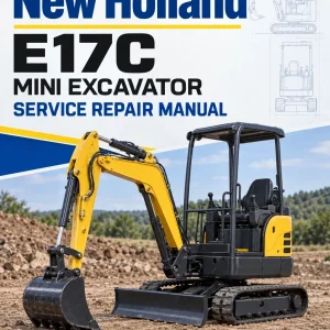 New Holland E17C Mini Excavator Service Manual New Holland E17C Mini Excavator Service Manual