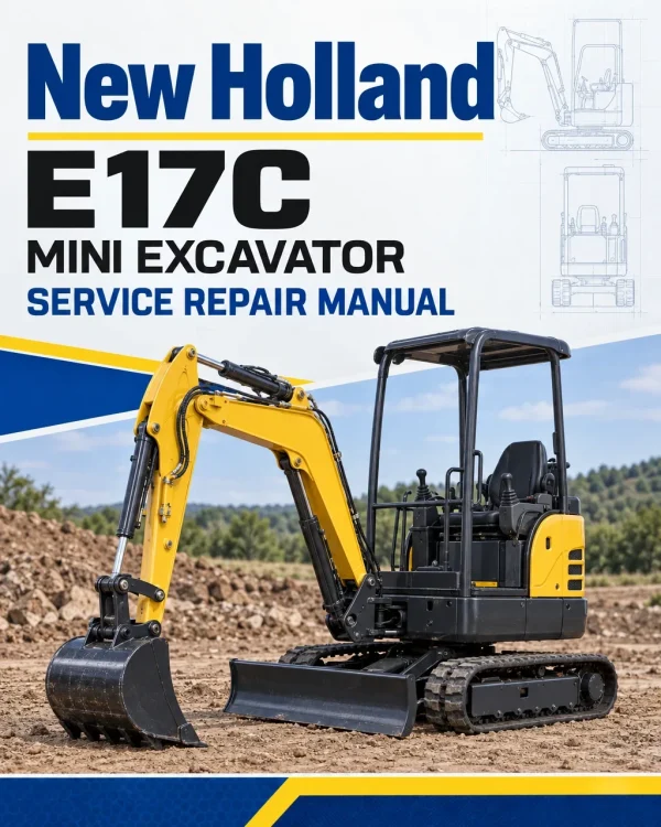 New Holland E17C Mini Excavator Service Manual New Holland E17C Mini Excavator Service Manual