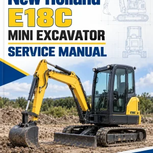 New Holland E18C Mini Excavator Service Manual New Holland E18C Mini Excavator Service Manual