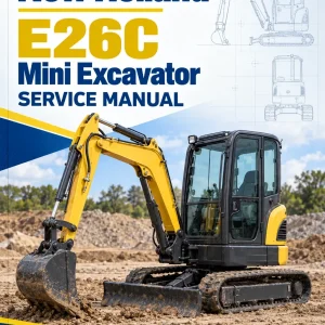 New Holland E26C Mini Excavator Service Manual