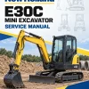 New Holland E30C Mini Excavator Service Manual