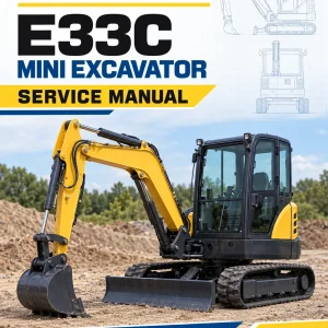 New Holland E33C Mini Excavator Service Manual