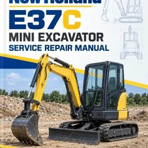 New Holland E37C Mini Excavator Service Manual New Holland E37C Mini Excavator Service Manual