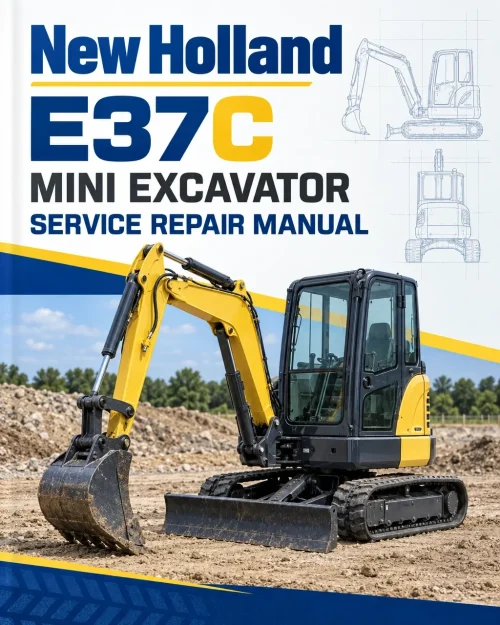 New Holland E37C Mini Excavator Service Manual New Holland E37C Mini Excavator Service Manual