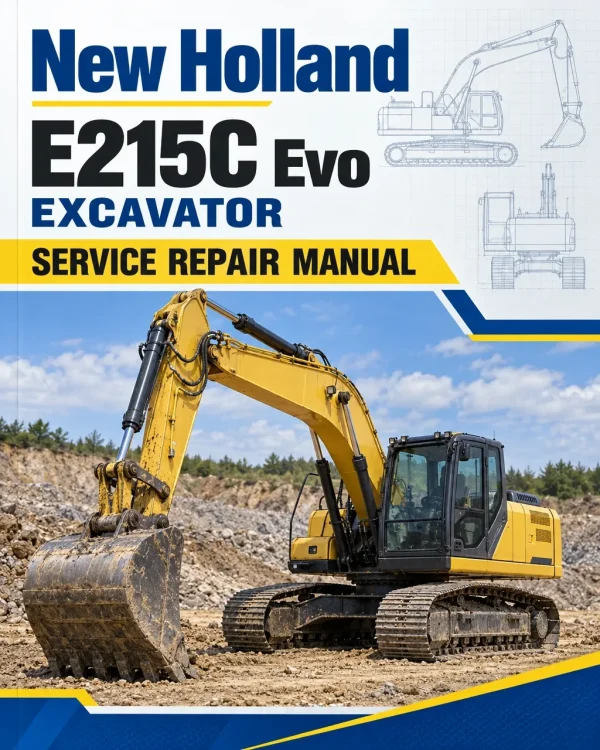 New Holland E215C Evo Excavator Service Manual