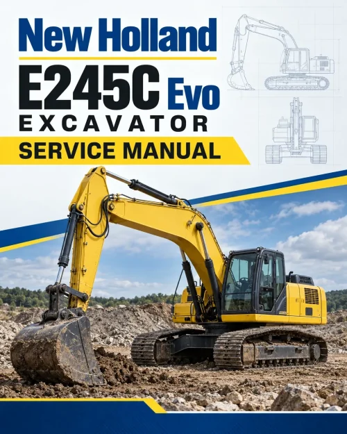 New Holland E245C Evo Excavator Service Manual New Holland E245C Evo Excavator Service Manual